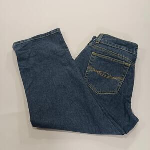 Brand Twenty X Jackson Women's Blue Denim Cropped Jeans Size 9/10 (30×24)